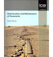 Deterioration and Maintenance of Pavements