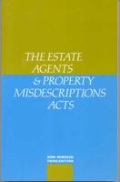Estate Agents and Property Misdescriptions Acts