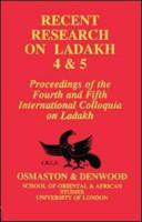 Recent Research on Ladakh 4 & 5