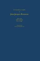 Correspondance Complete De Jean Jacques Rousseau. T.38 Avril 1770-Décembre 1771