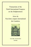 Transactions of the Ninth International Congress on the Enlightenment
