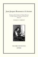 Jean-Jacques Rousseau Et La Lecture