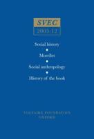 Social History; Morellet; Social Anthropology; History of the Book