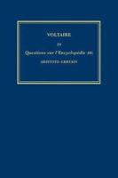 Complete Works of Voltaire. 39 Questions Sur L'encyclopédie