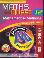 Maths Quest 12 Mathematical Methods 2e Teacher Edition Plus Cd-rom
