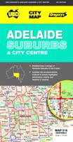 UBD Gregory's Adelaide Suburbs and City Centre Map 518