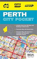 Perth City Pocket Map 661