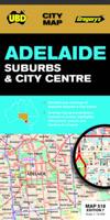 Adelaide Suburbs and City Centre Map 518 7th