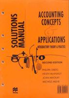 Accounting Concepts and Applications: Introductory Theory and Practice Solutions Manual