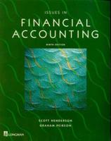 Issues in Financial Accounting