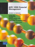 ACFI 1020 Financial Management
