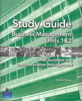 Business Management. Study Guide