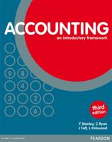 Accounting: An Introductory Framework Student Book