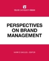 Perspectives on Brand Management