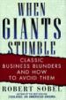 When Giants Stumble