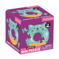 Cat Donut Shaped Mini Puzzle