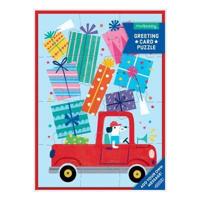 Birthday Truck Greeting Card Puzzle *OSI*