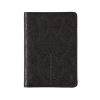 Christian Lacroix Heritage Collection Black Paseo Embossed Passport Holder