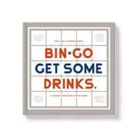 Bin-Go Get A Few Drinks Bingo Book