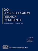 2004 Physics Education Research Conference