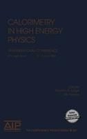 Calorimetry in High Energy Physics