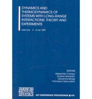 Dynamics and Thermodynamics of Systems With Long-Range Interactions