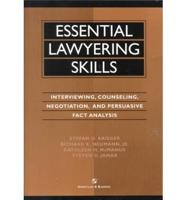 Essential Lawyering Skills