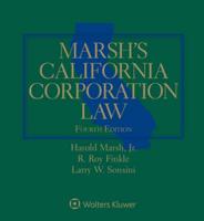Marsh's California Corporation Law