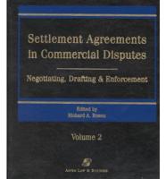 Settlement Agreements in Commercial Disputes