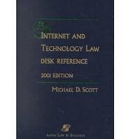 Internet Technology Law Desk Reference