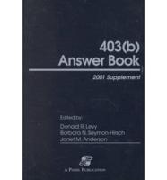 403B Answer Book, 2001