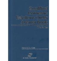 Qualified Domestic Relations Order Answer Book