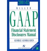 2001-02 Miller GAAP Financial Statement Disclosures Manual