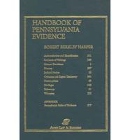 Handbook of Pennsylvania Evidence