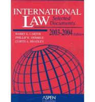 International Law Statutory 2003-2004