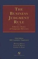 Business Judgement Rule Supplement