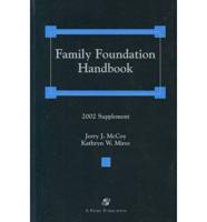 Family Foundation Handbook, 2002