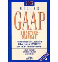 Miller Gaap Practice Manual 2003