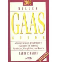 2003 Miller Gaas Guide