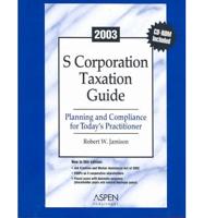 S Corporation Taxation Guide 2003