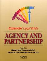 Agency and Partnership