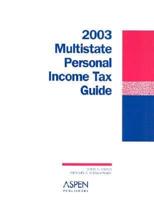 Multistate Personal Income Tax Guide 2003