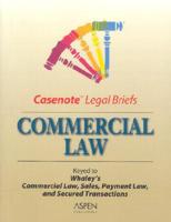 Commercial Law:whaley 3e Pb