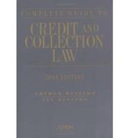 Guide To Credit & Collection Law 2004