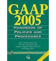 GAAP 2005 Handbook Of Policies And Procedures