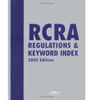 Rcra Regulations & Keyword Index