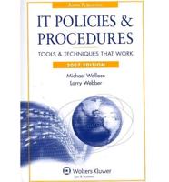 It Policies & Procedures, 2007