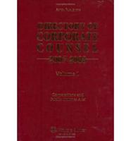 Directory of Corporate Counsel 2007-2008
