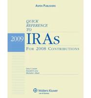 Quick Reference To Individual Retirement Accounts 2009