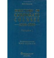 Directory of Corporate Counsel 2008-2009